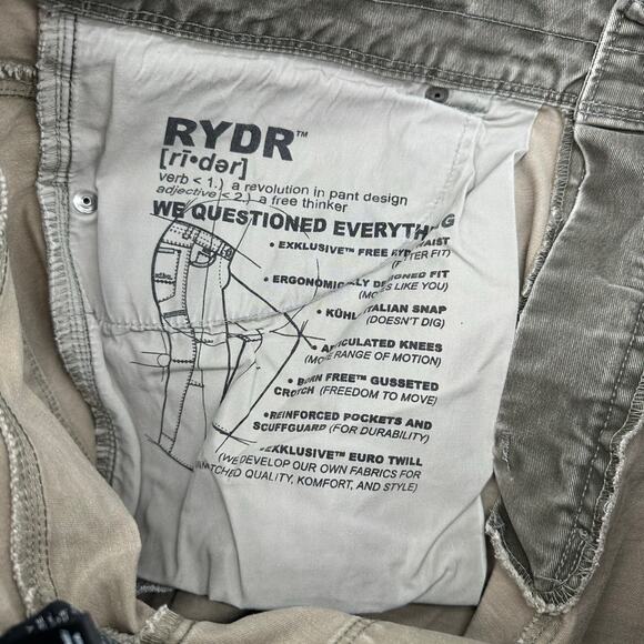 Kuhl Gray Vintage Distressed Ryder Straight Carpenter Pants 34X32 - Picture 10 of 16